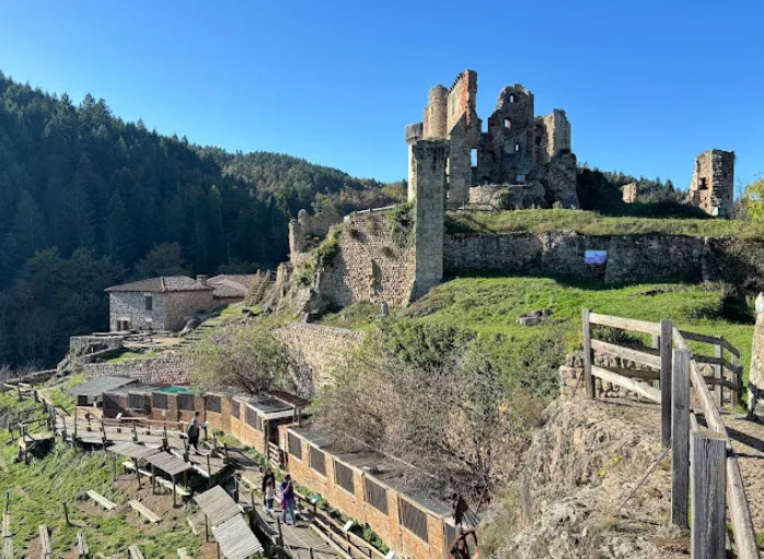 Castle Rochebaron, France